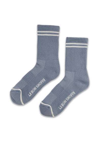 Le Bon Shoppe - Boyfriend Socks: Parchment