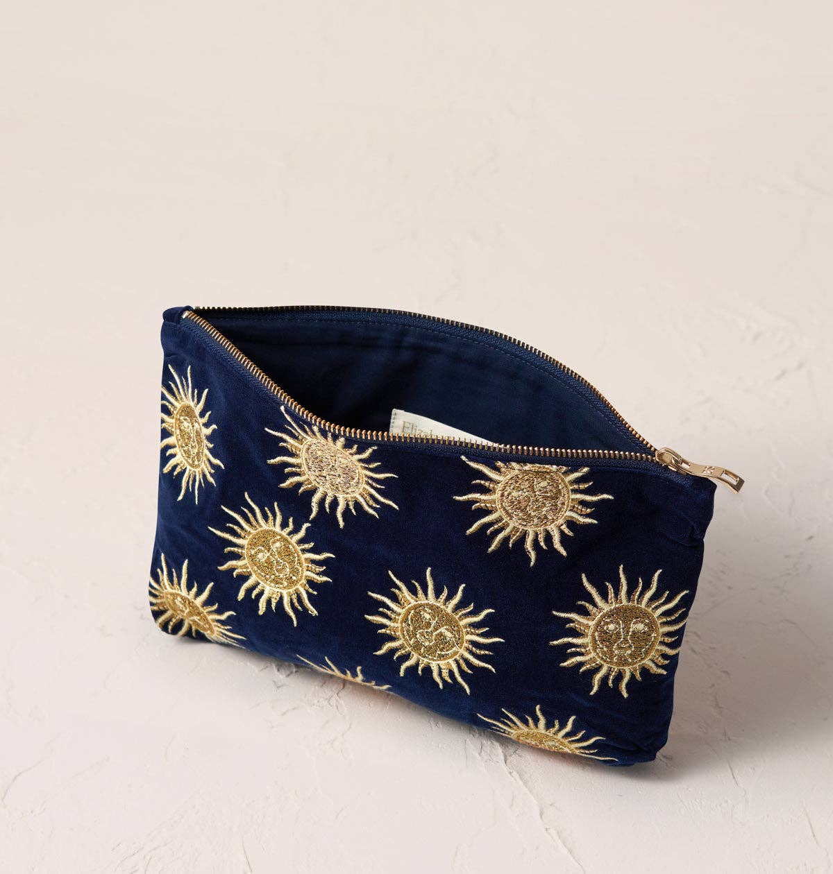 Elizabeth Scarlett Ltd - Sun Goddess Navy Everyday Pouch