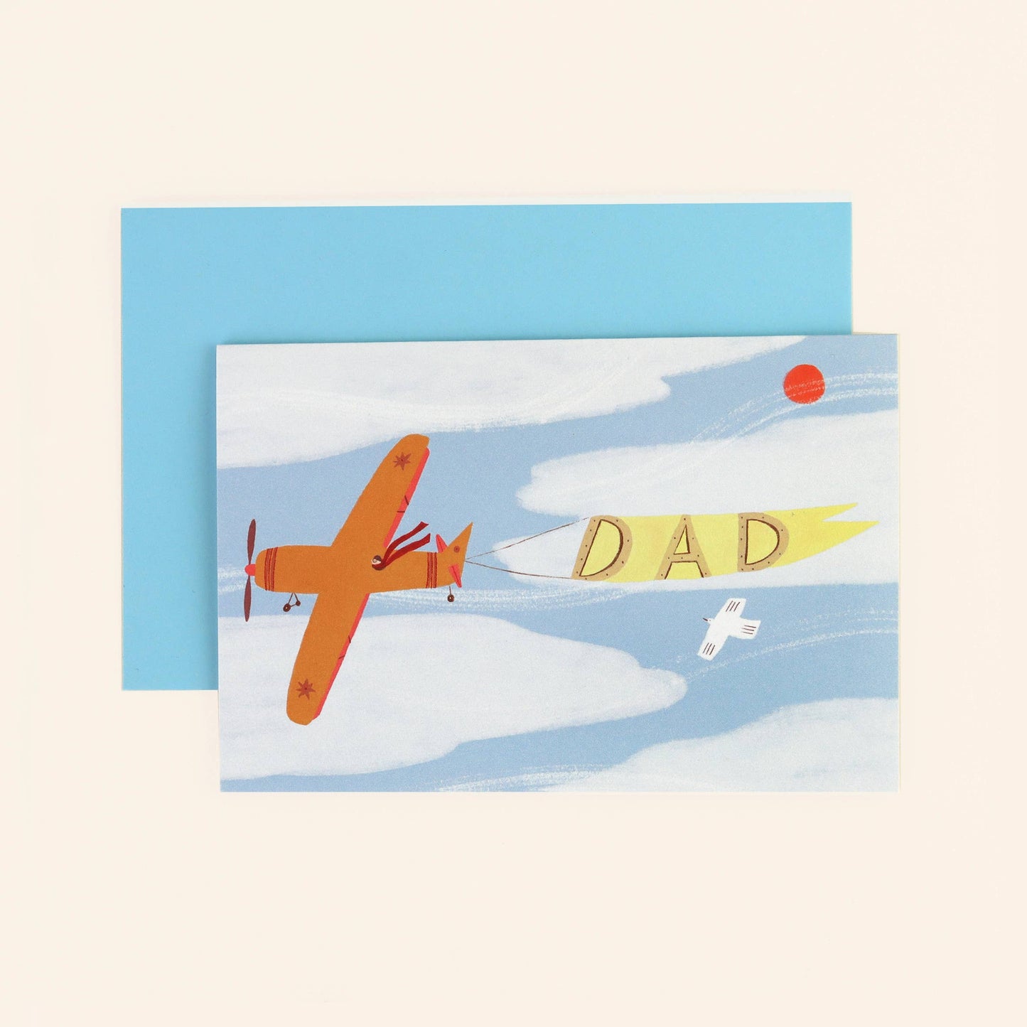 Little Black Cat Illustrated Goods - Vintage Plane Dad Card | Father's Day | Dad Birthday