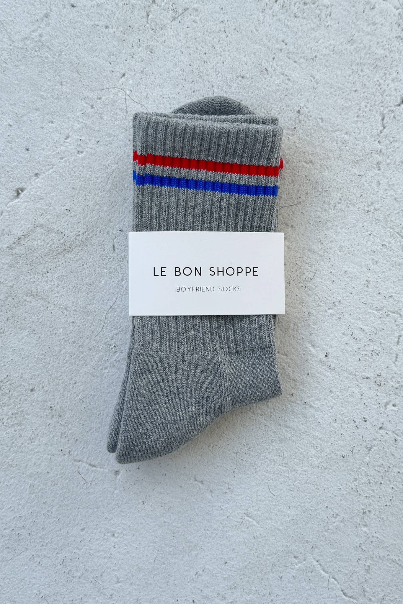 Le Bon Shoppe - Boyfriend Socks: True Grey