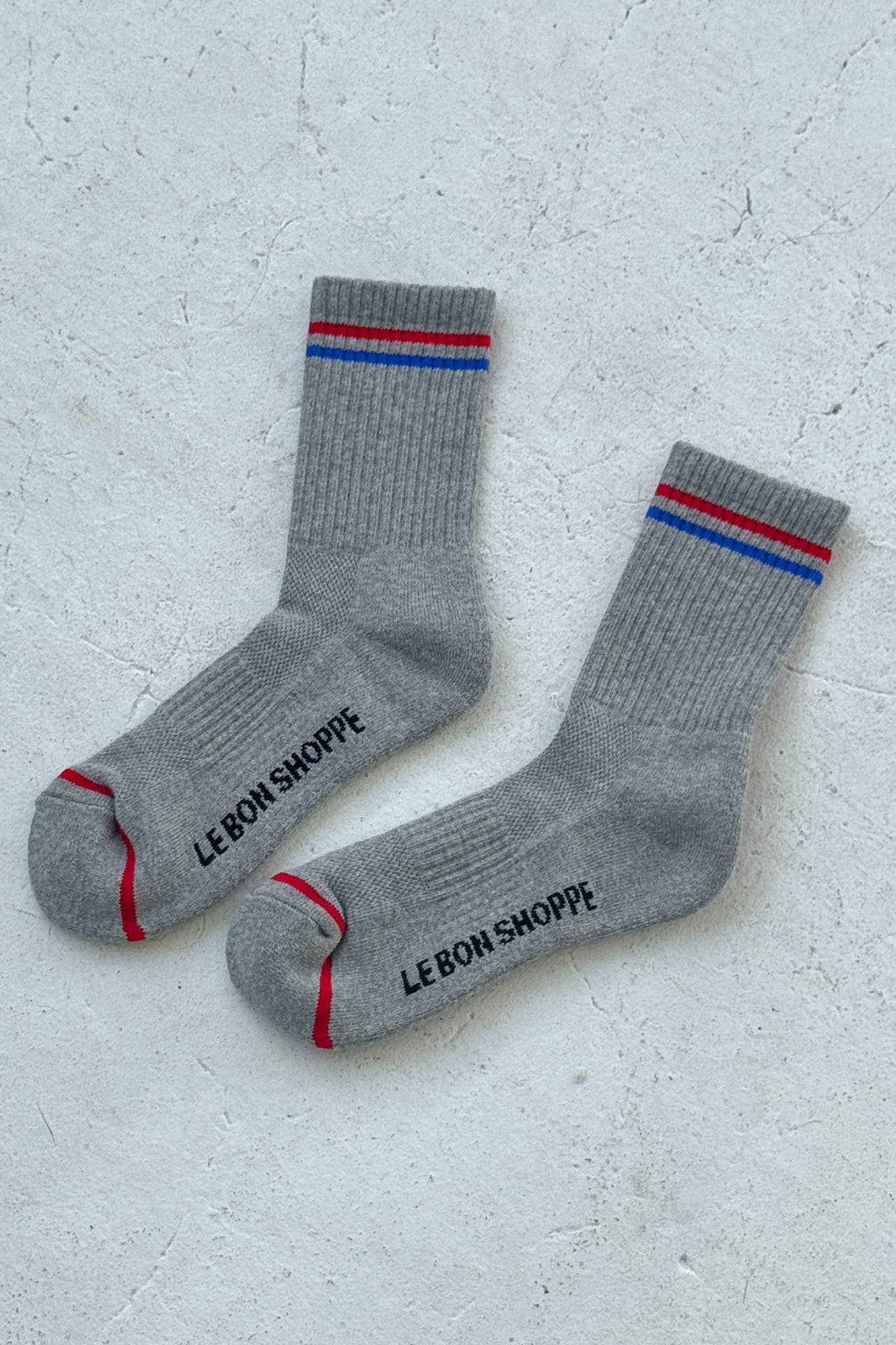 Le Bon Shoppe - Boyfriend Socks: True Grey