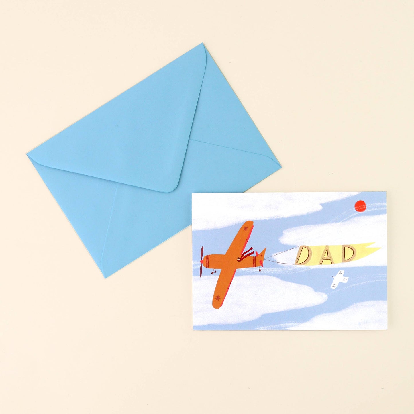 Little Black Cat Illustrated Goods - Vintage Plane Dad Card | Father's Day | Dad Birthday