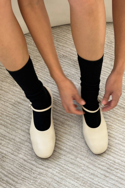 Le Bon Shoppe - Trouser Socks: Eggnog