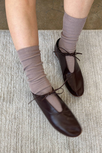 Le Bon Shoppe - Trouser Socks: Eggnog