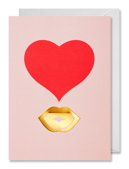 Greeting Card Kiss