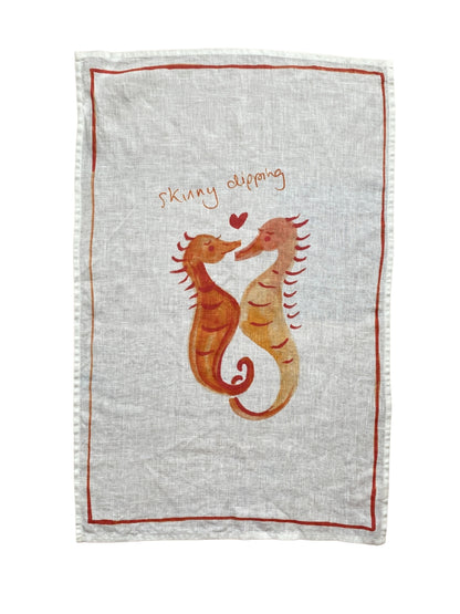 Skinny Dipping Teatowel