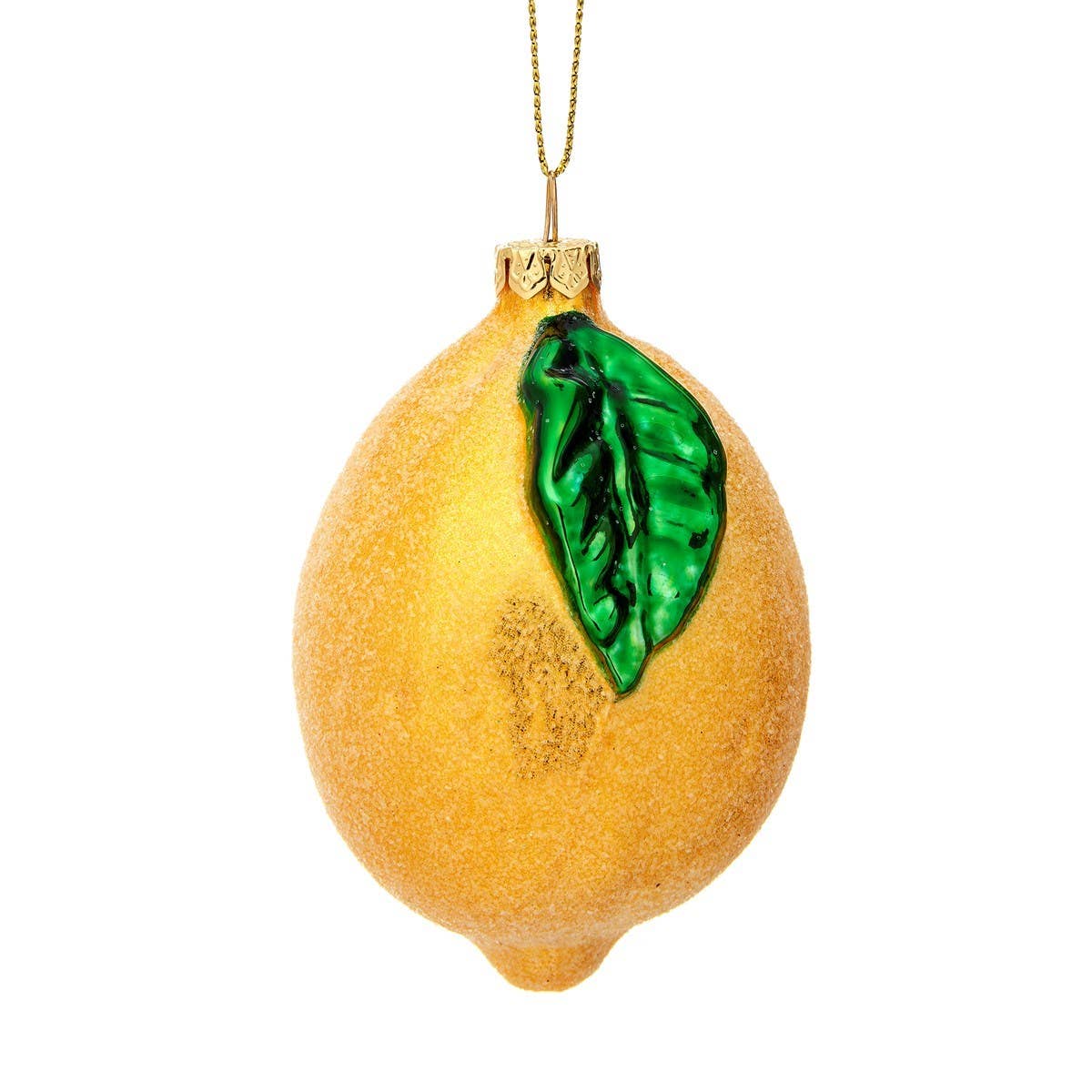 Sass and Belle - Shimmering Lemon Shaped Bauble