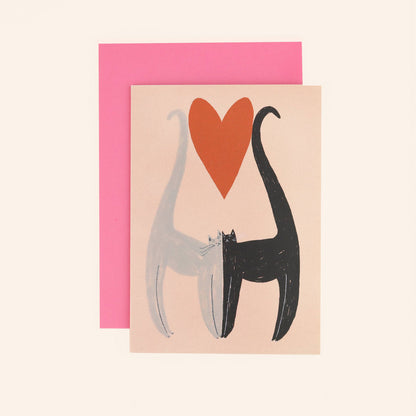 Cats Love Card | Anniversary | Valentine's | Cute Cat Card