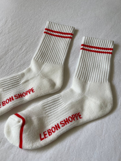 Le Bon Shoppe - Boyfriend Socks: True Grey