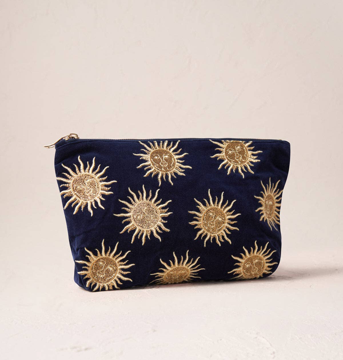 Elizabeth Scarlett Ltd - Sun Goddess Navy Everyday Pouch