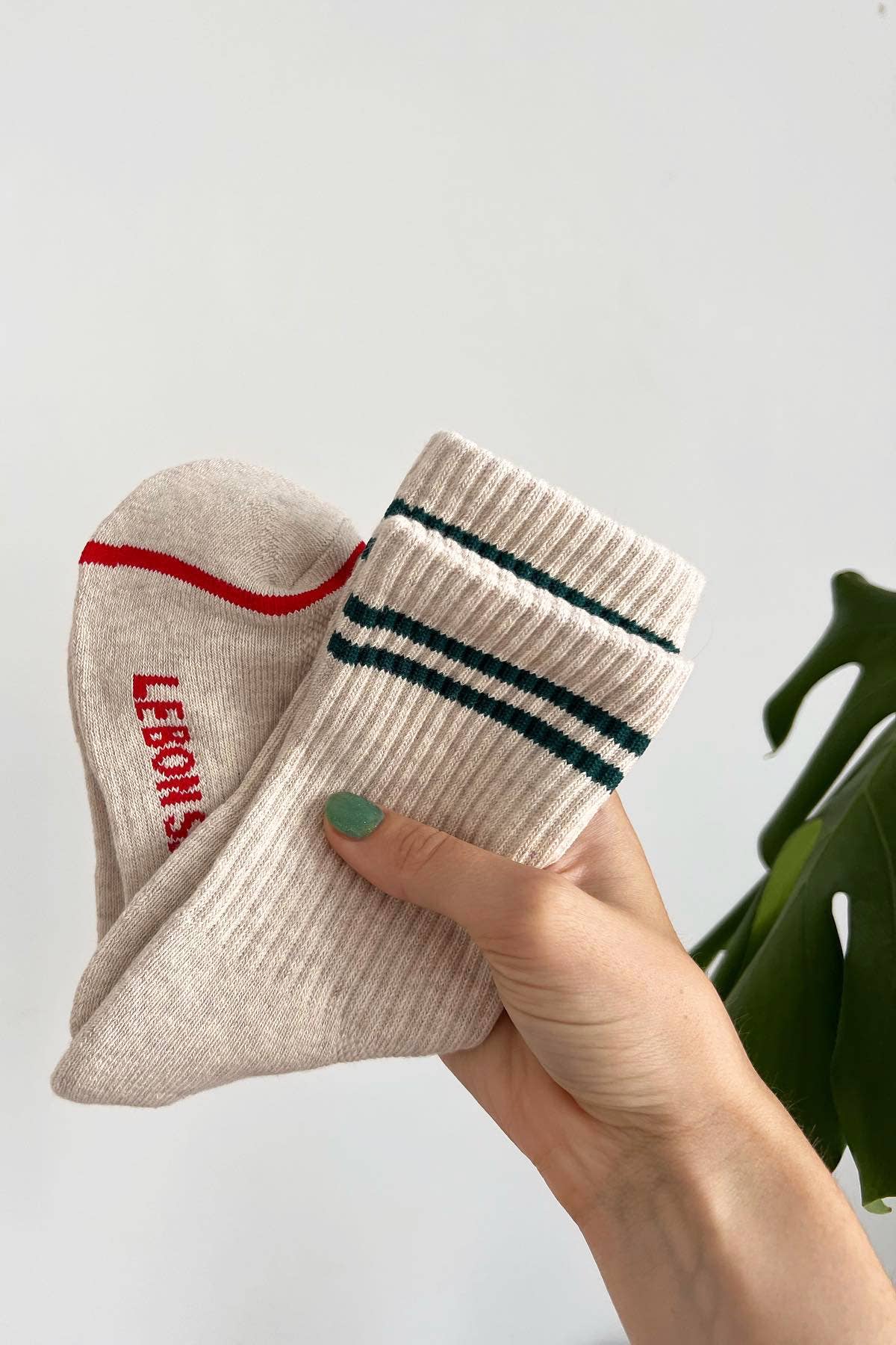 Le Bon Shoppe - Boyfriend Socks: Parchment