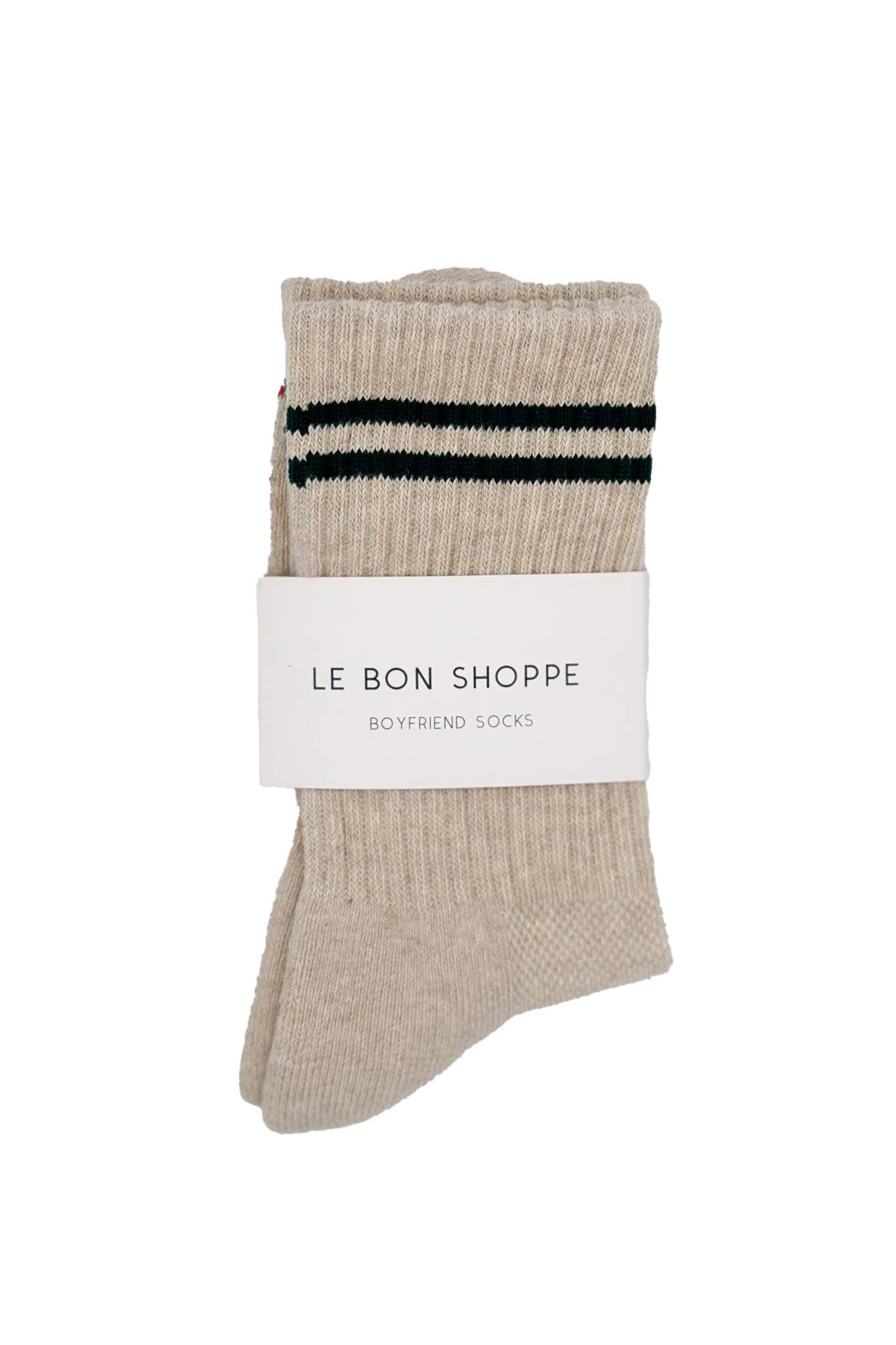 Le Bon Shoppe - Boyfriend Socks: Vintage Pink