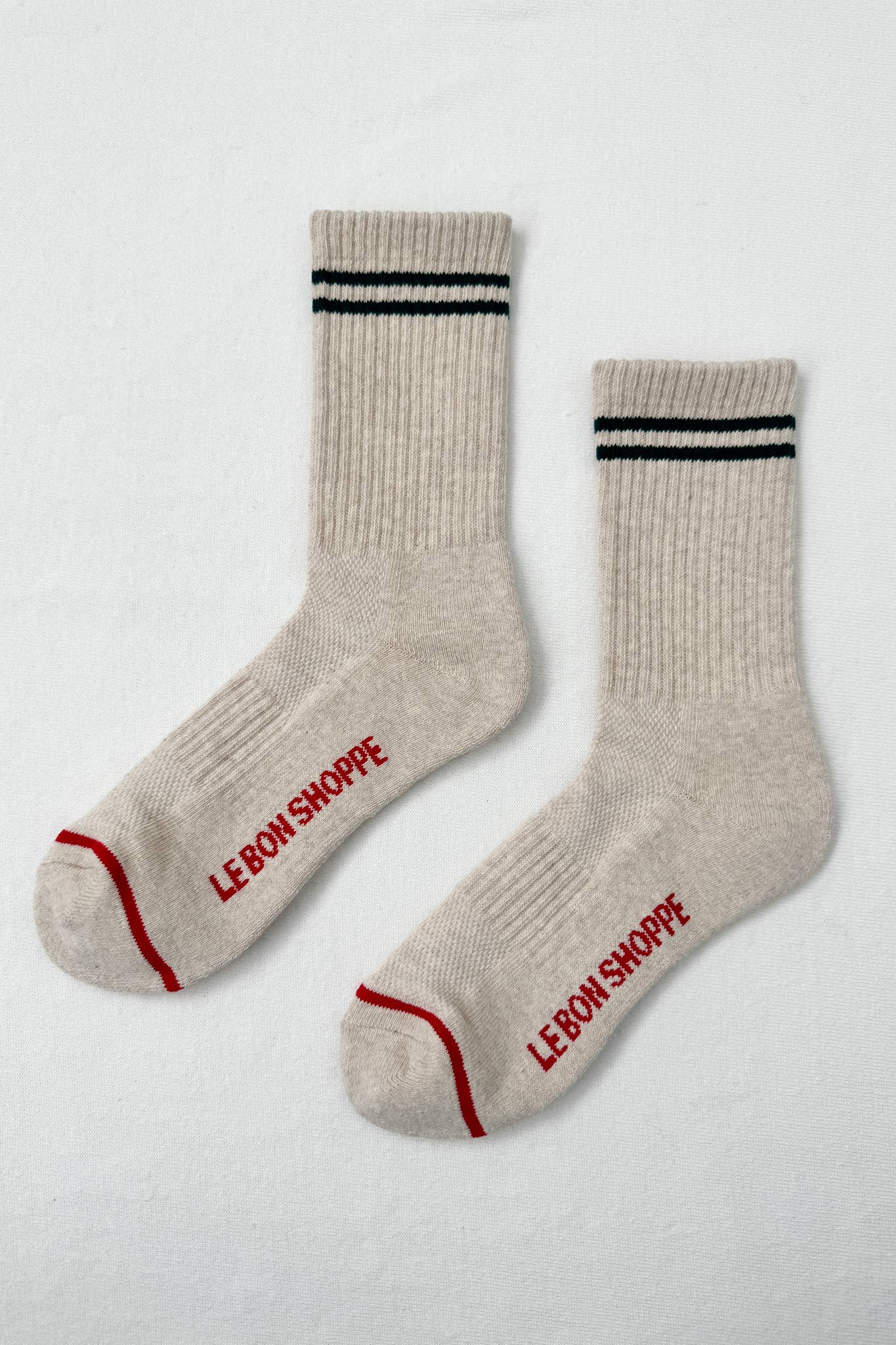 Le Bon Shoppe - Boyfriend Socks: Parchment