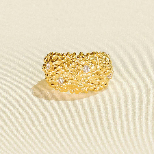 Agapée Jewelry - Mellona Ring | Jewelry Gold Gift Waterproof