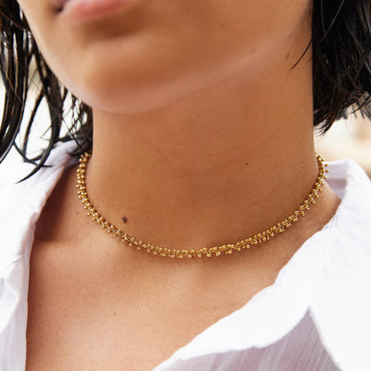 Agapée Jewelry - Achille Choker | Jewelry Gold Gift Waterproof