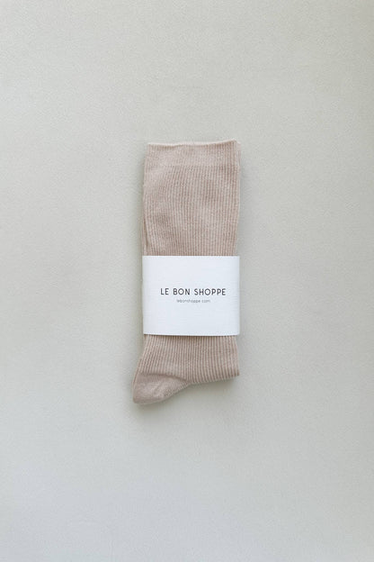 Le Bon Shoppe - Trouser Socks: Eggnog