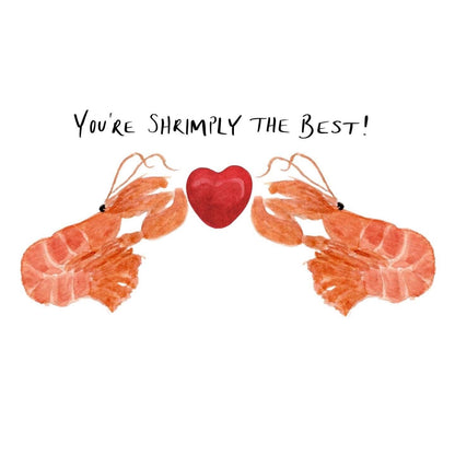 Mimi Dickson - LOVE Card: Shrimply the Best
