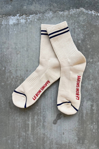 Le Bon Shoppe - Boyfriend Socks: Cashew